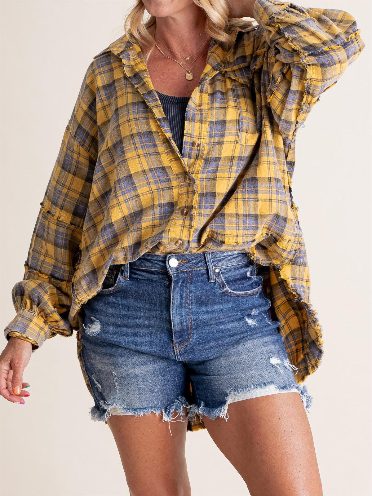 Sarah Casual Overshirt - Comfortable and Stylish