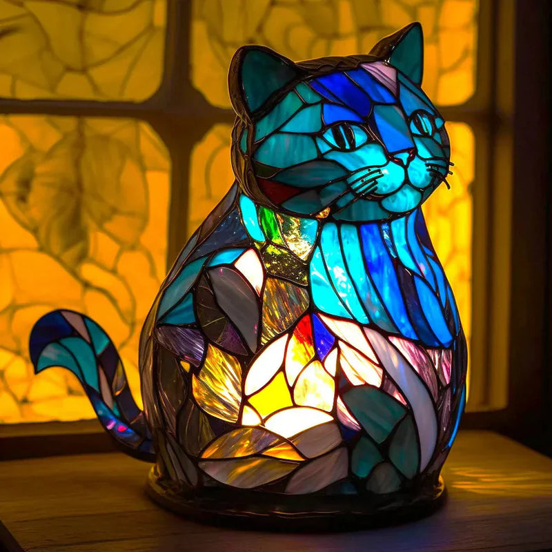 Artistic Glass Mosaic Animal Lamp – Color and Atmosphere in Your Home