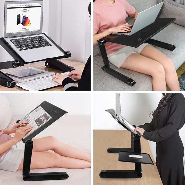Ergonomic Adjustable Laptop Stand – Lightweight & Multifunctional