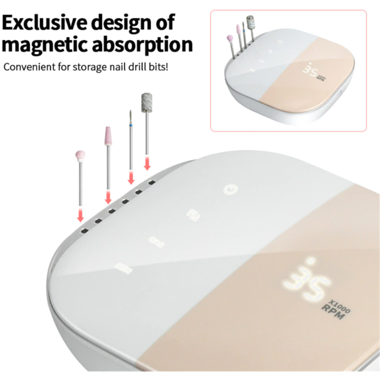 Professional Electric Nail File – Powerful and Precise for Manicure and Pedicure