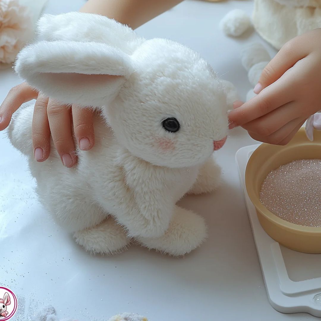 Interactive Cuddly Bunny – Soft and Lifelike Playmate