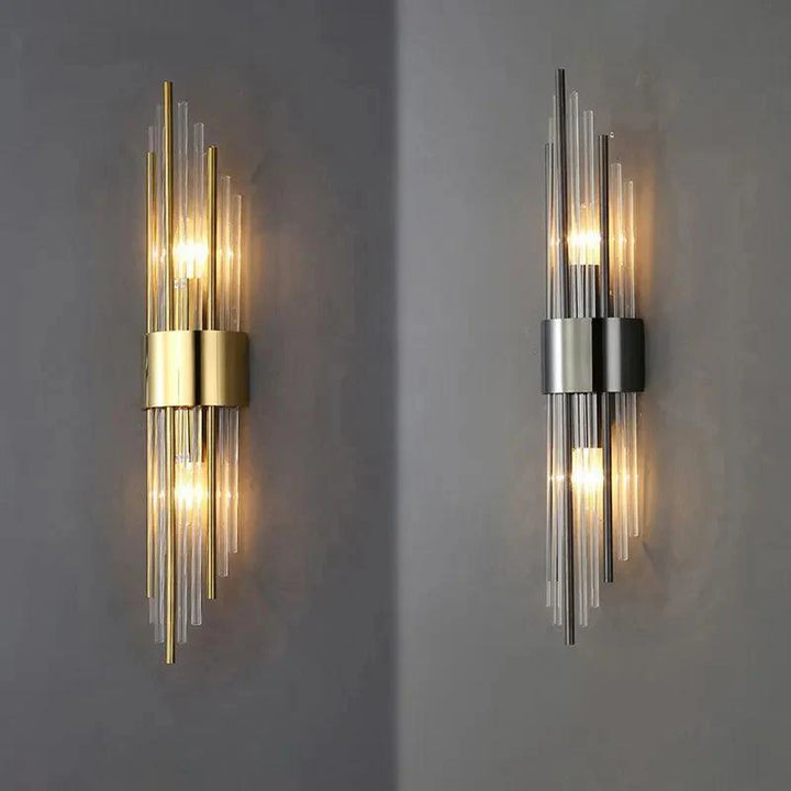 Celestia Wall Lamp – Luxury Crystal Design for Atmospheric Interiors