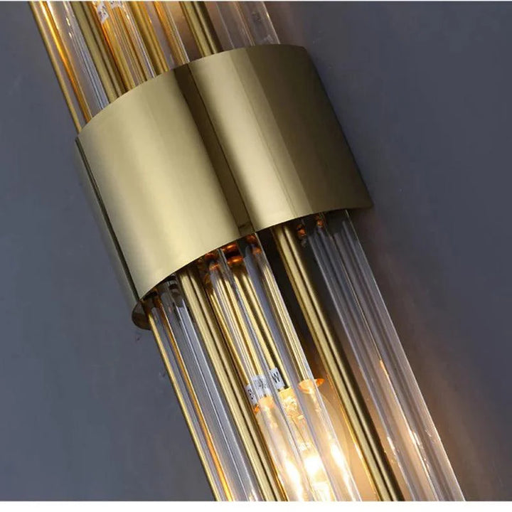Celestia Wall Lamp – Luxury Crystal Design for Atmospheric Interiors