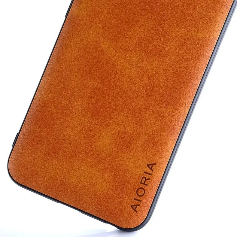 Exclusive Leather Phone Case – Elegant and Slim for Daily Use