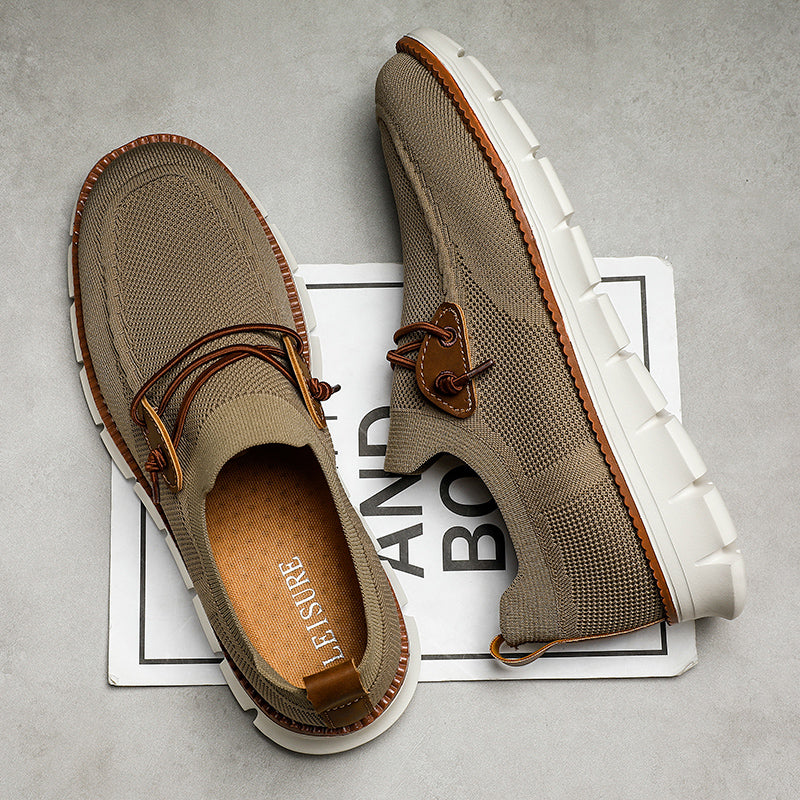 Casual Breathable Men's Shoes - Comfortable and Lightweight