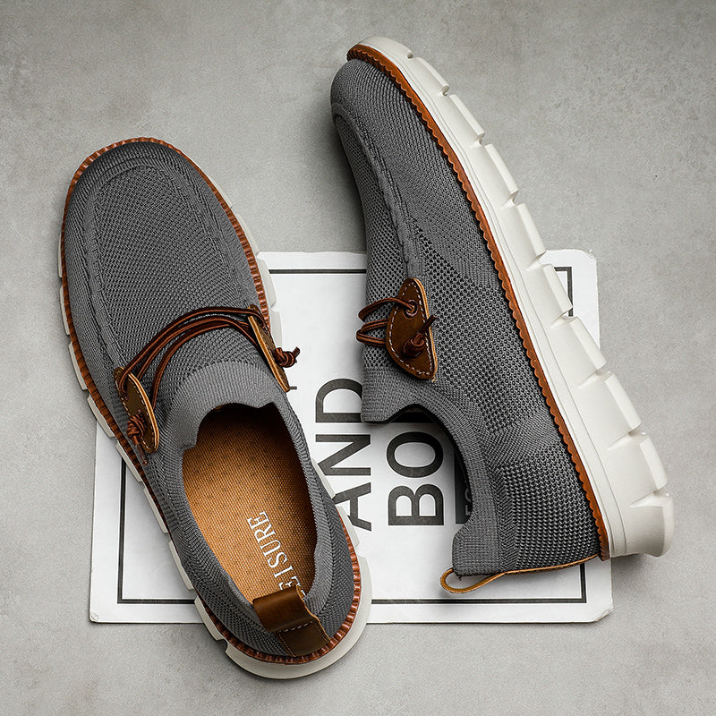 Casual Breathable Men's Shoes - Comfortable and Lightweight