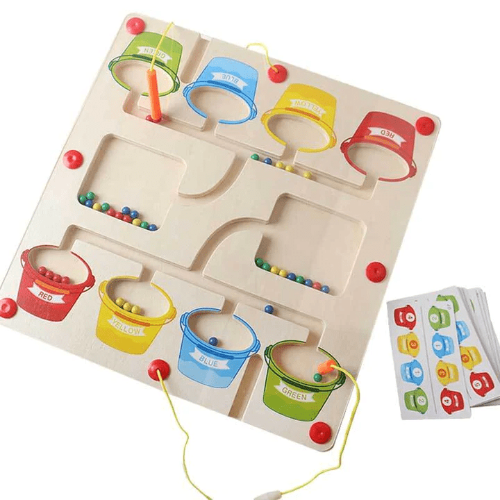 ColorSort Funboard - Educational and Interactive Color and Counting Game