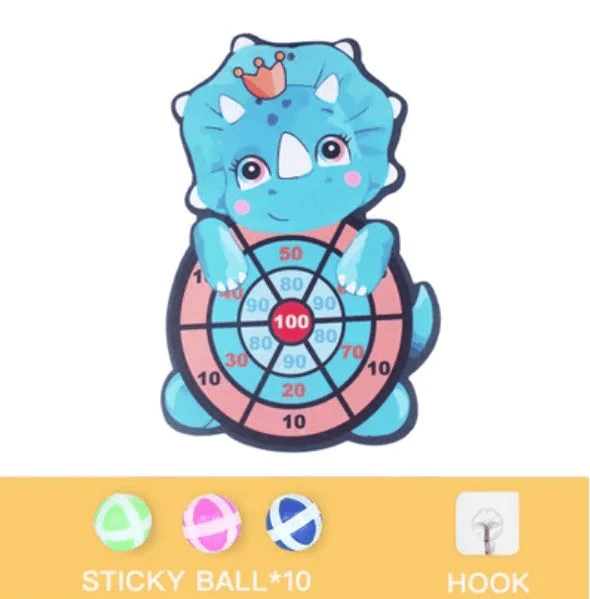 Animal Friends Sticky Dartboard - Safe Fun for Kids