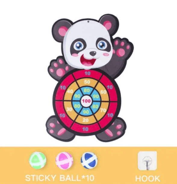 Animal Friends Sticky Dartboard - Safe Fun for Kids