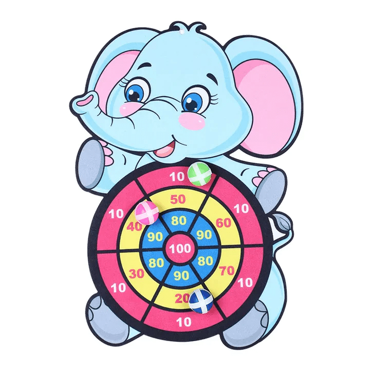 Animal Friends Sticky Dartboard - Safe Fun for Kids