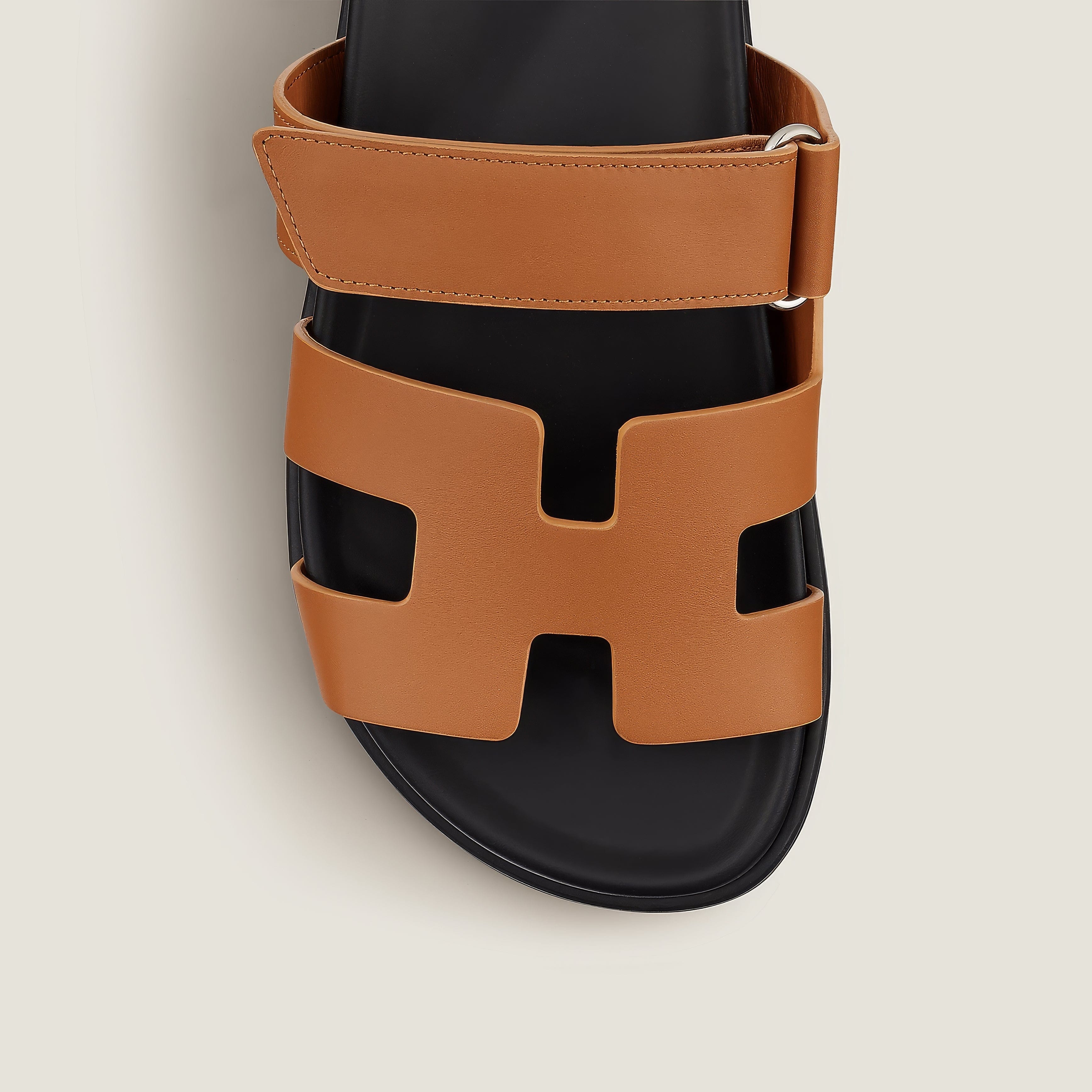 Elegant Leather Strap Sandals – Comfort Meets Chic