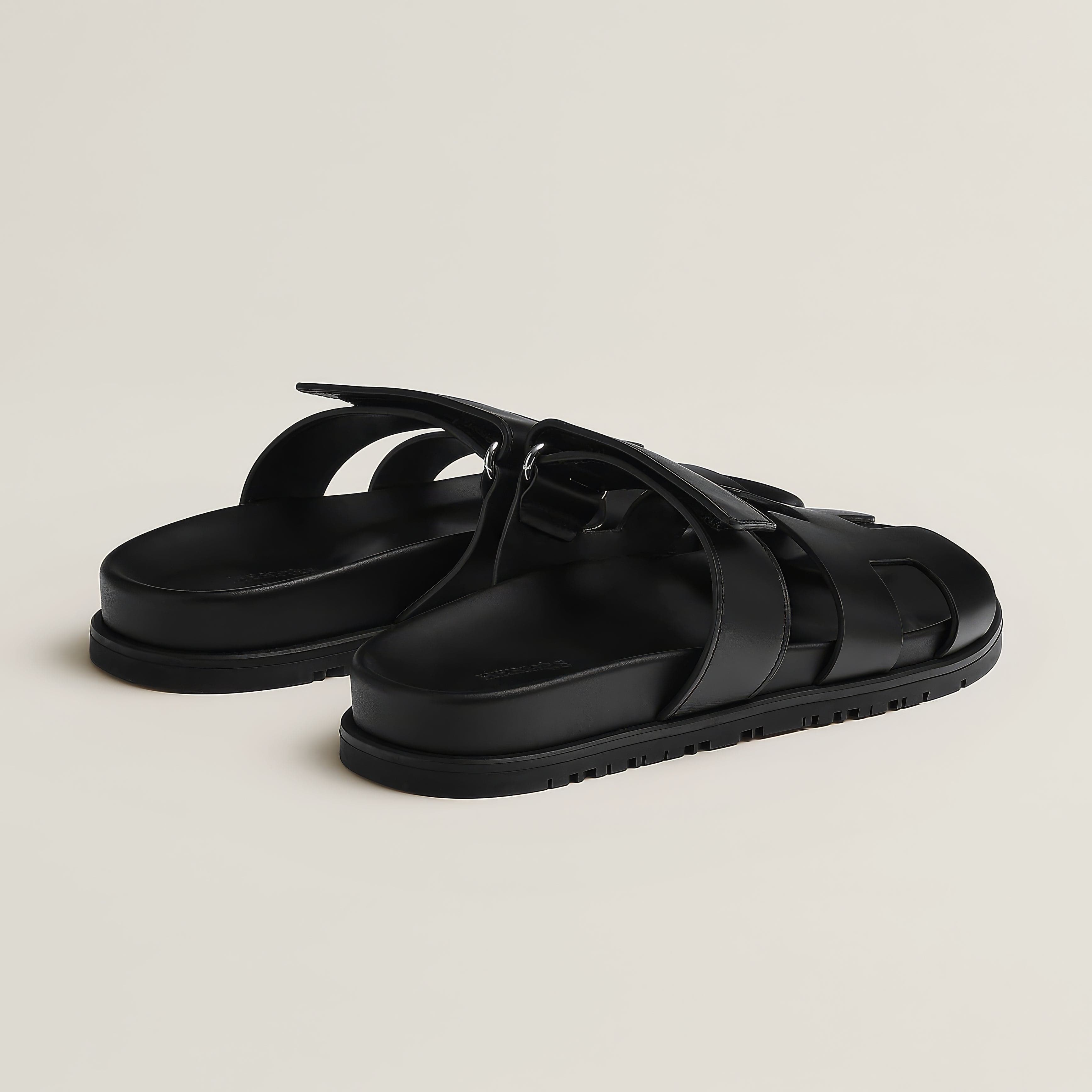 Elegant Leather Strap Sandals – Comfort Meets Chic