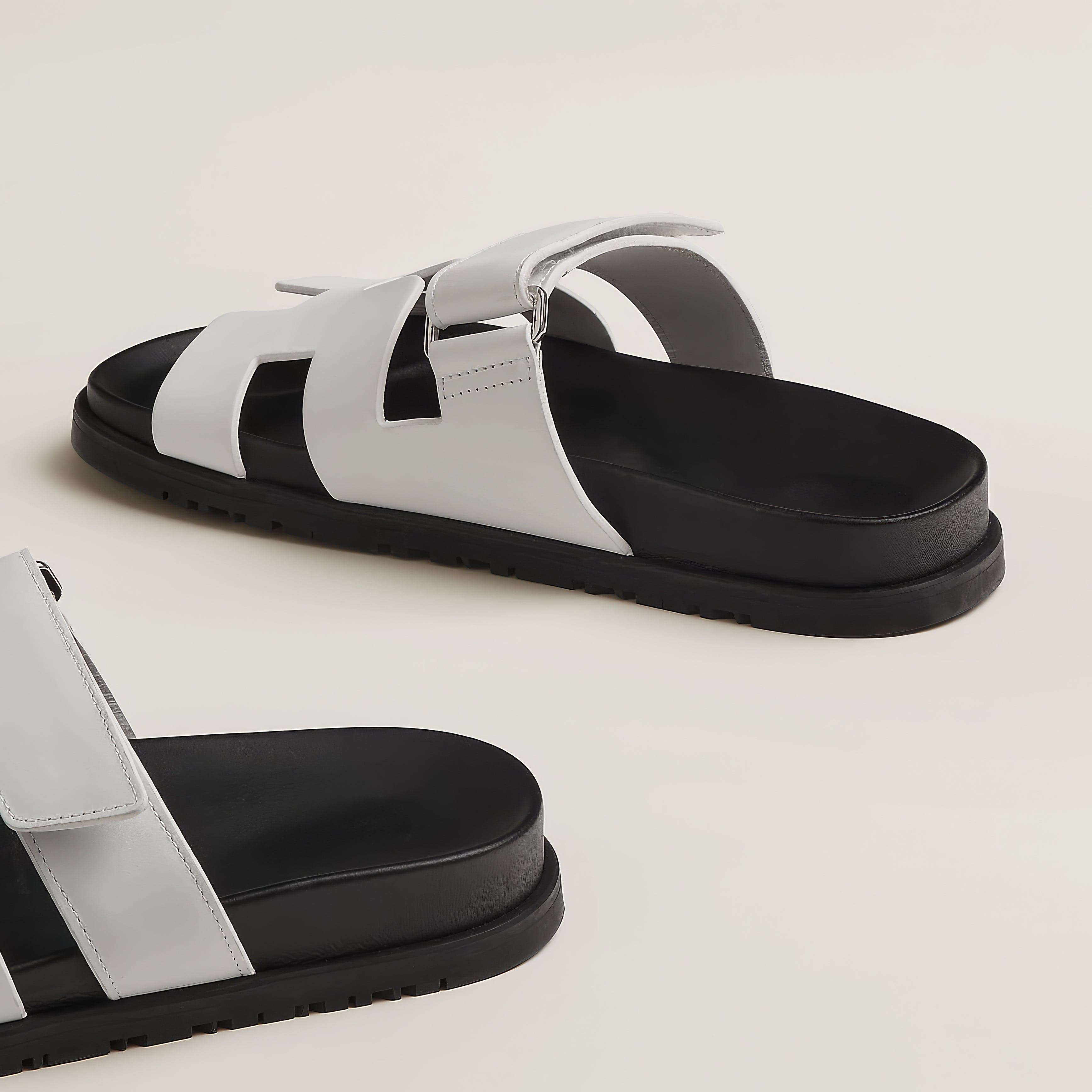 Elegant Leather Strap Sandals – Comfort Meets Chic