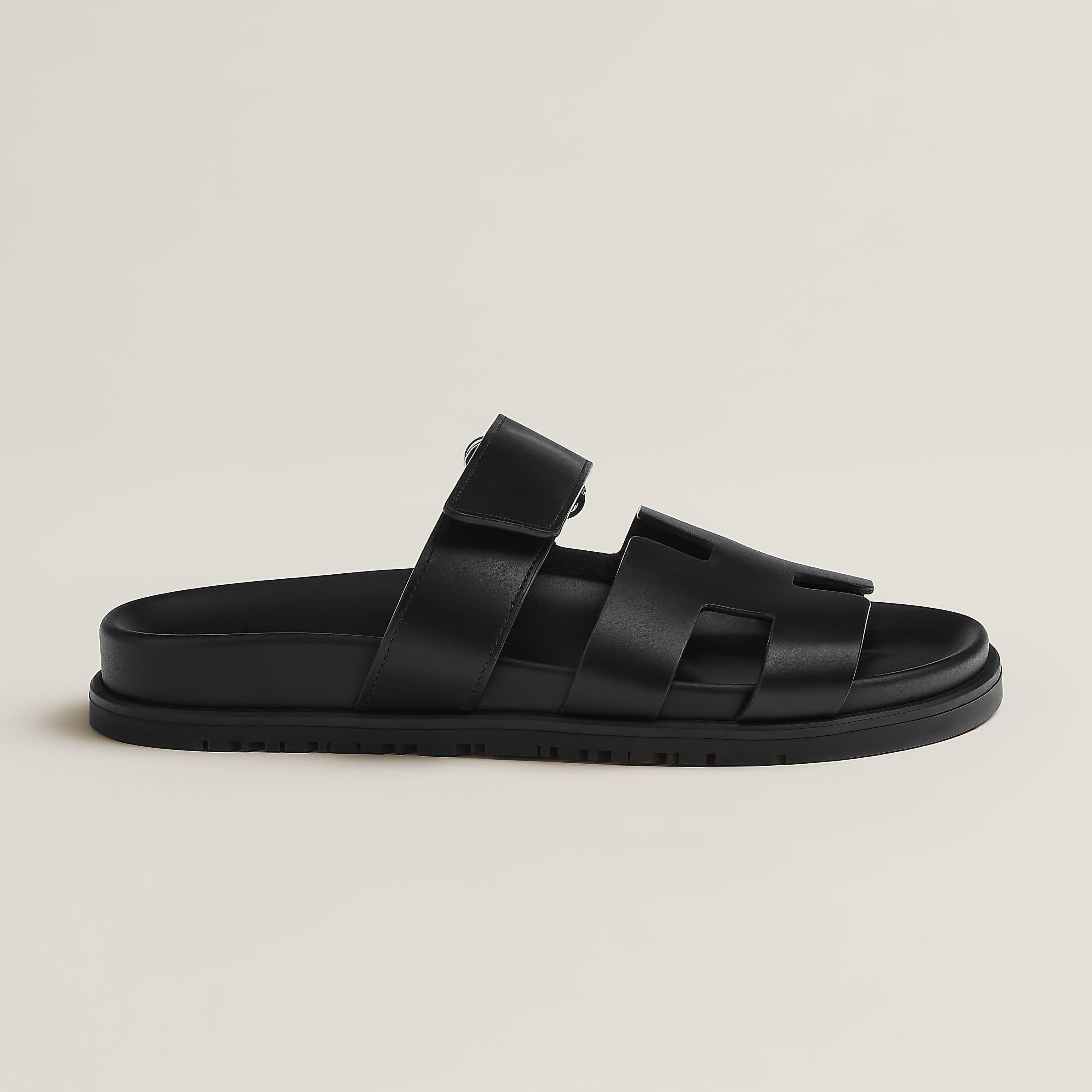 Elegant Leather Strap Sandals – Comfort Meets Chic