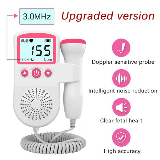 Portable Fetal Doppler – Safe and Reliable for Home Use