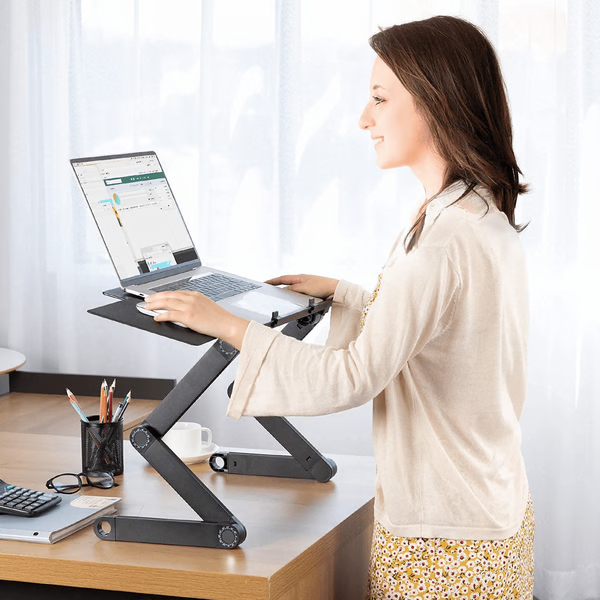 Ergonomic Adjustable Laptop Stand – Lightweight & Multifunctional