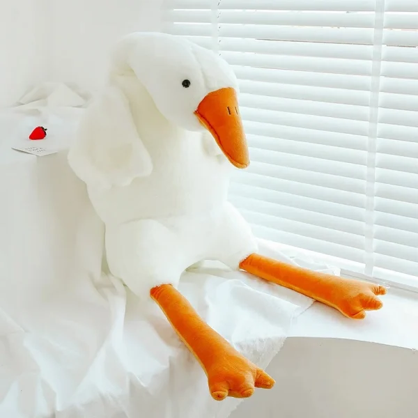 Cuddly Large Plush Goose – Playful and Comfortable Sleep Companion