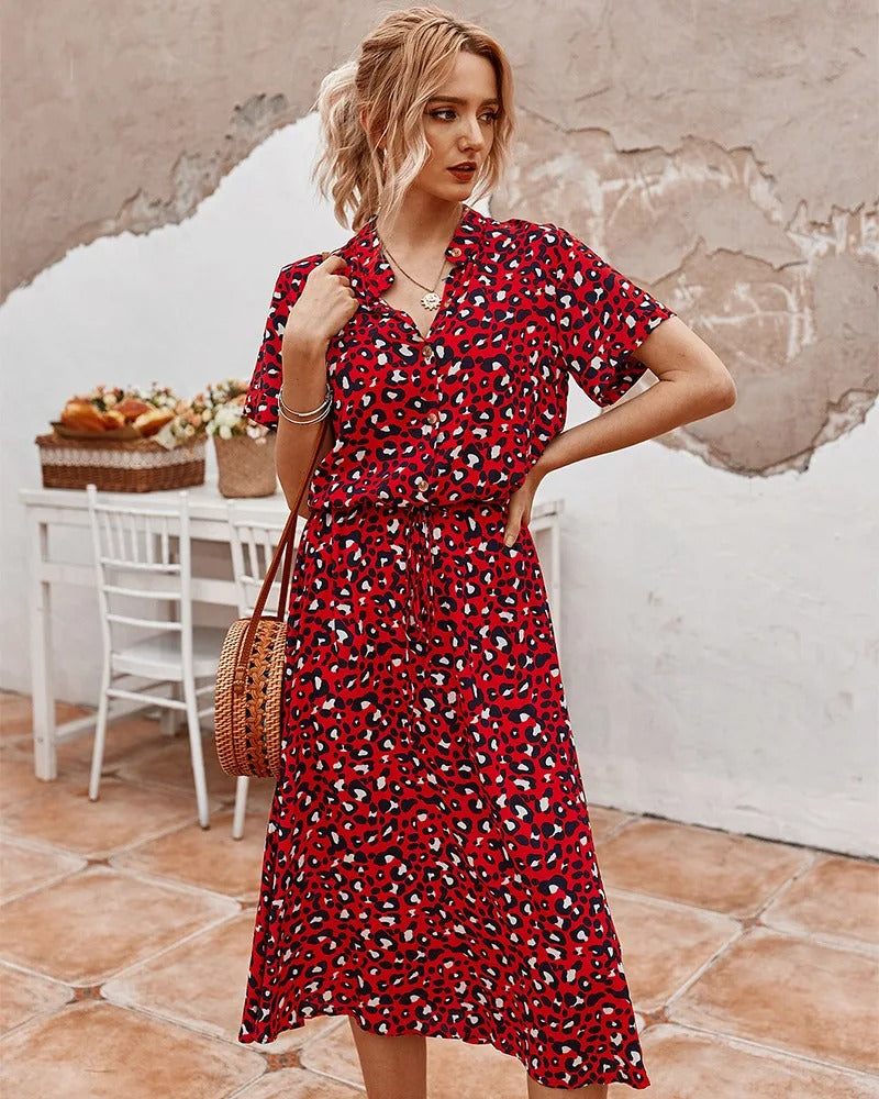Daniella Midi Dress – Chic and Breezy for Sunny Days
