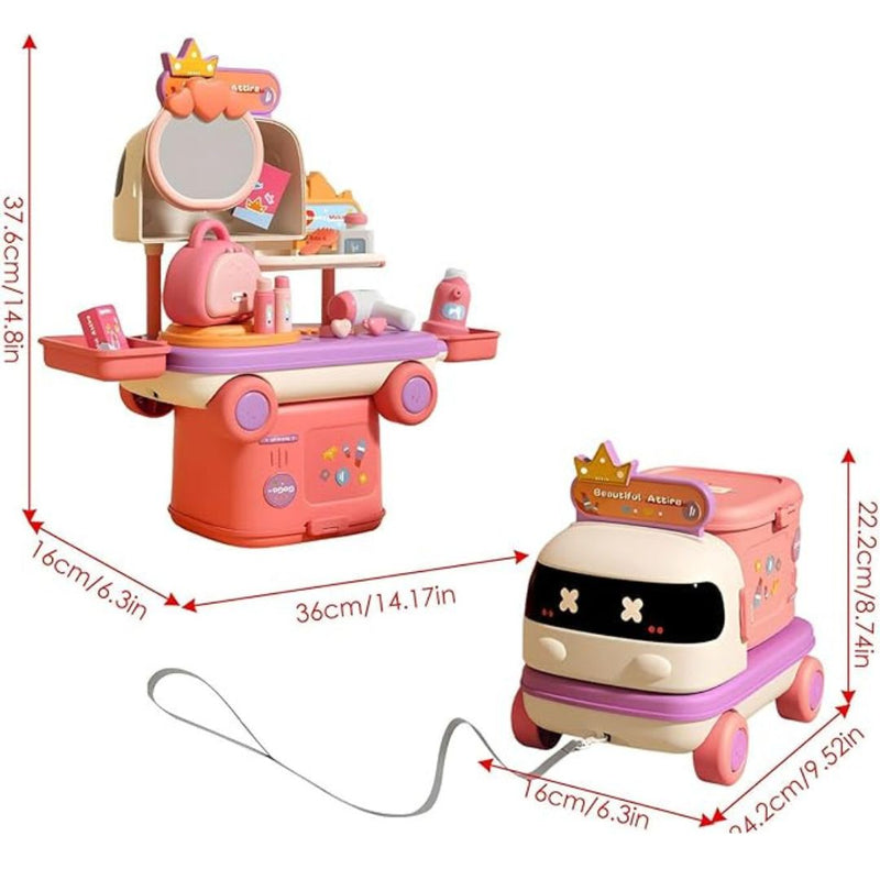 Multifunctional Toy Kitchen and Dressing Set - Creative and Fun