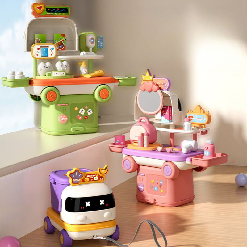 Multifunctional Toy Kitchen and Dressing Set - Creative and Fun