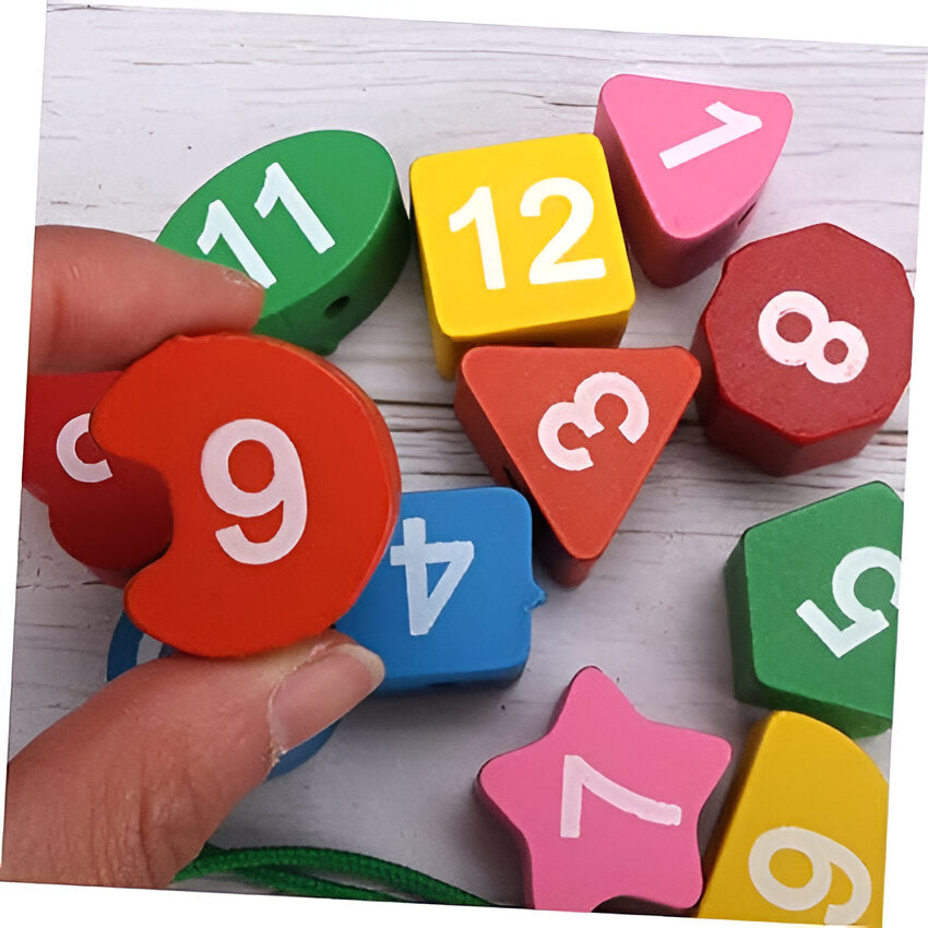 TimeTeacher - Wooden Clock for Educational Play Fun