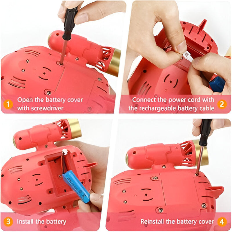 OceanExplorer - Remote-Controlled Submarine for Adventures