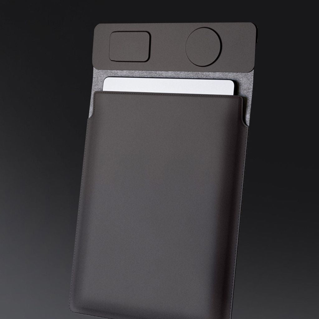 PowerDesk Sleeve – Slim Laptop Case with Wireless Charging Function