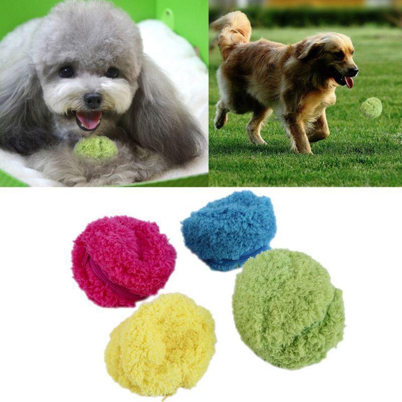 DogLuck Pro Plush Play Balls - Soft & Playful Fun for Your Pet
