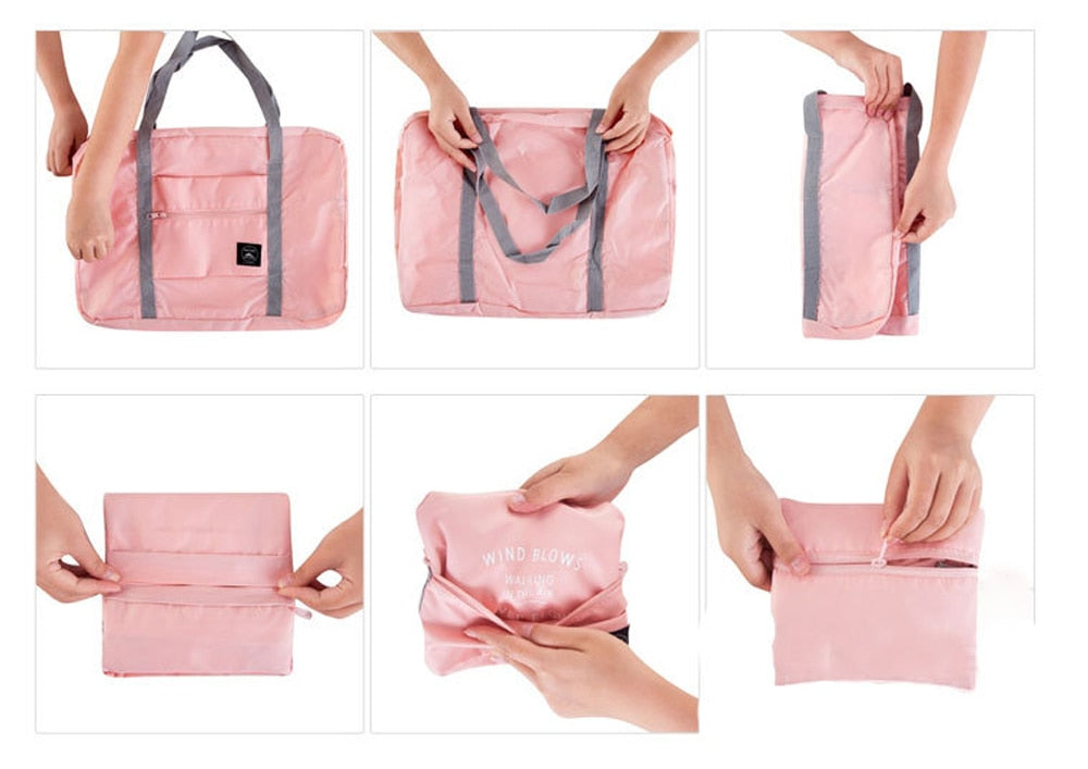 TravelMate Compact Foldable Travel Bag – Practical and Spacious