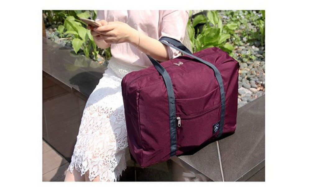 TravelMate Compact Foldable Travel Bag – Practical and Spacious