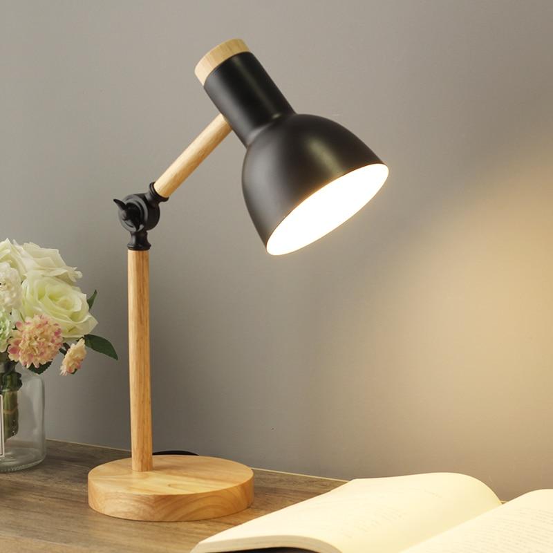 Modern Adjustable Desk Lamp – Scandinavian Design for a Cozy Workspace