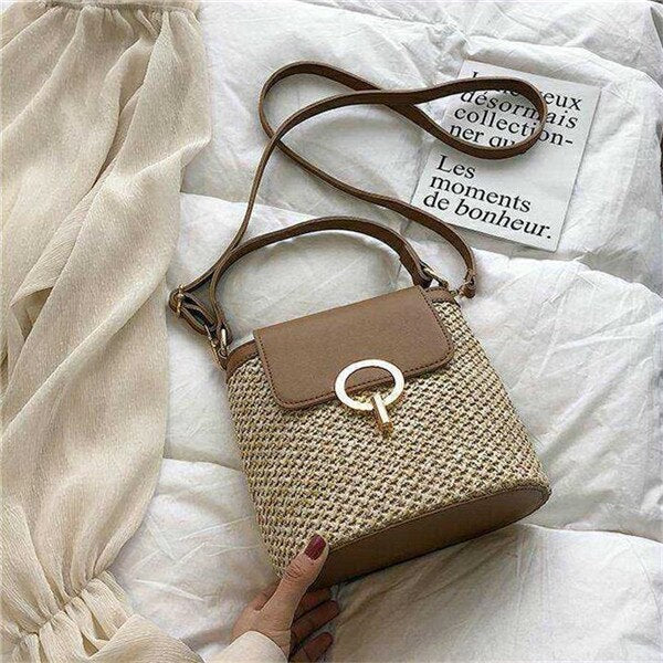 Eva Straw Chic Bag – Natural and Elegant
