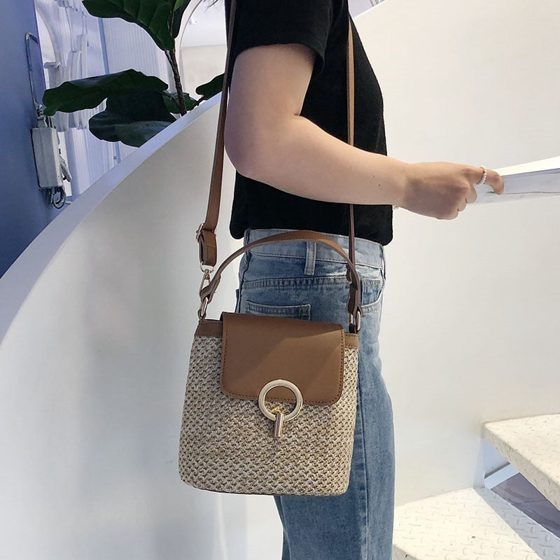 Eva Straw Chic Bag – Natural and Elegant
