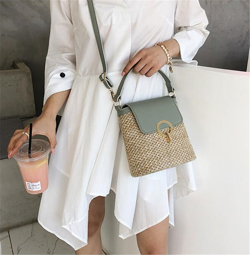 Eva Straw Chic Bag – Natural and Elegant