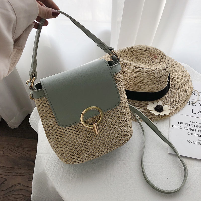 Eva Straw Chic Bag – Natural and Elegant