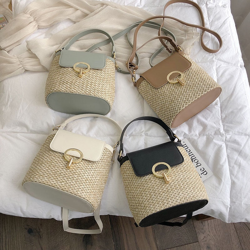 Eva Straw Chic Bag – Natural and Elegant