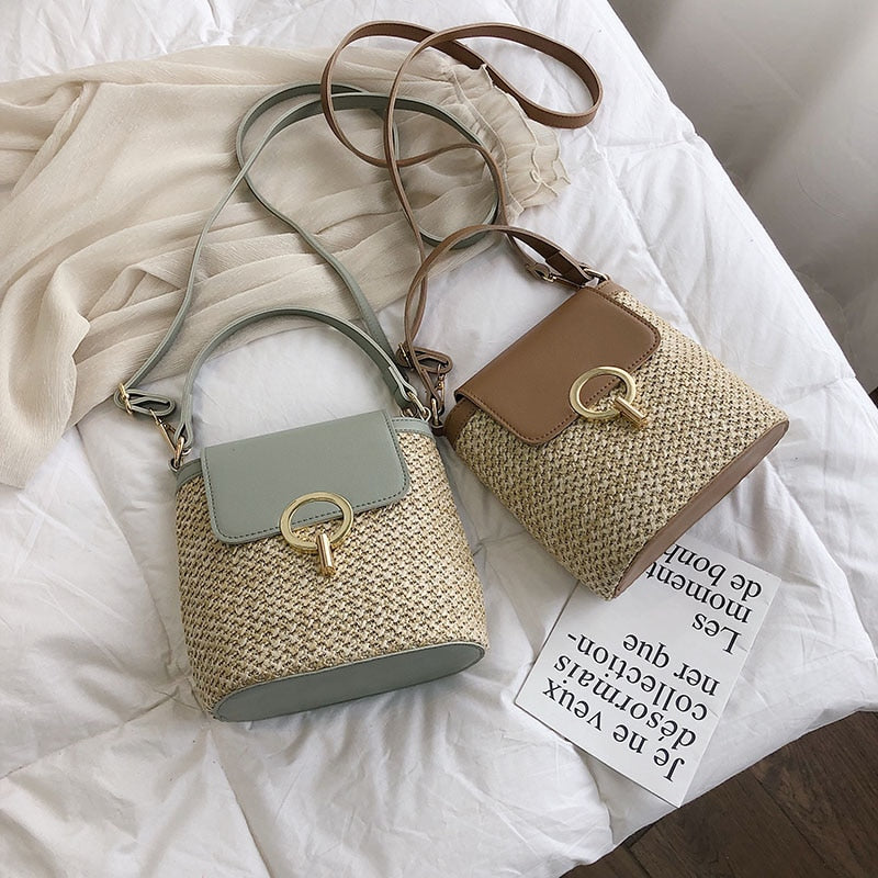 Eva Straw Chic Bag – Natural and Elegant