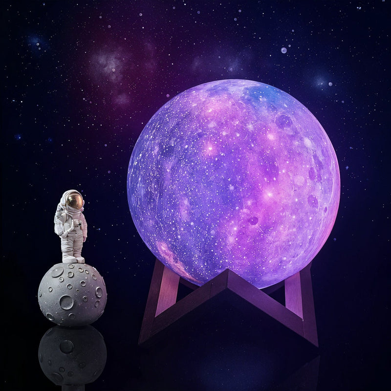 3D Moon Lamp with Colour Magic – Atmospheric Light for Every Room