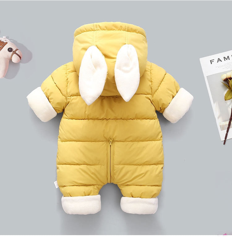 Rabbit - Soft Baby Jumpsuit - Irresistibly Cute and Comfortable