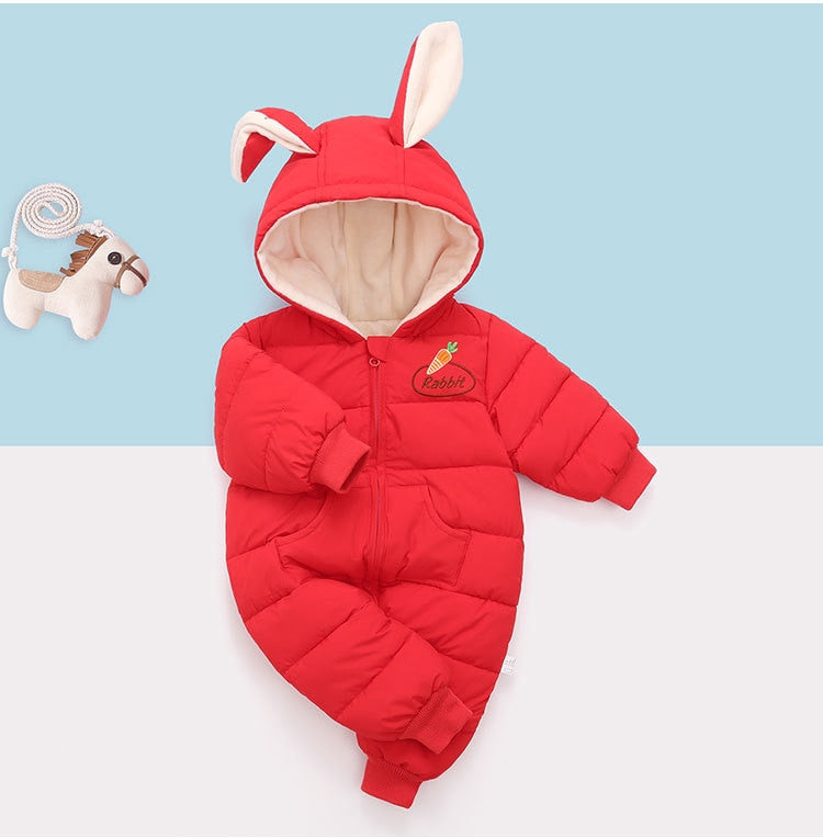 Rabbit - Soft Baby Jumpsuit - Irresistibly Cute and Comfortable