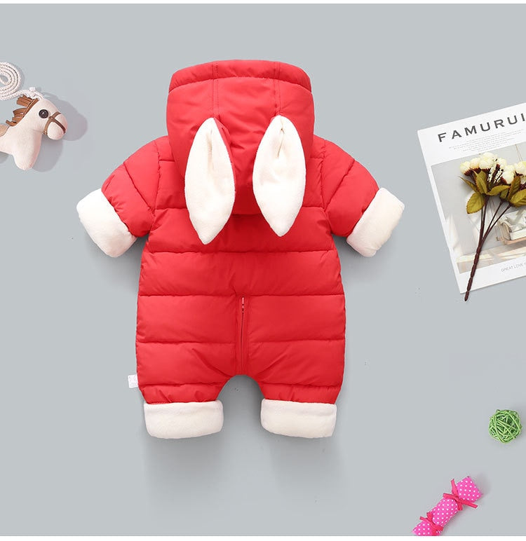 Rabbit - Soft Baby Jumpsuit - Irresistibly Cute and Comfortable