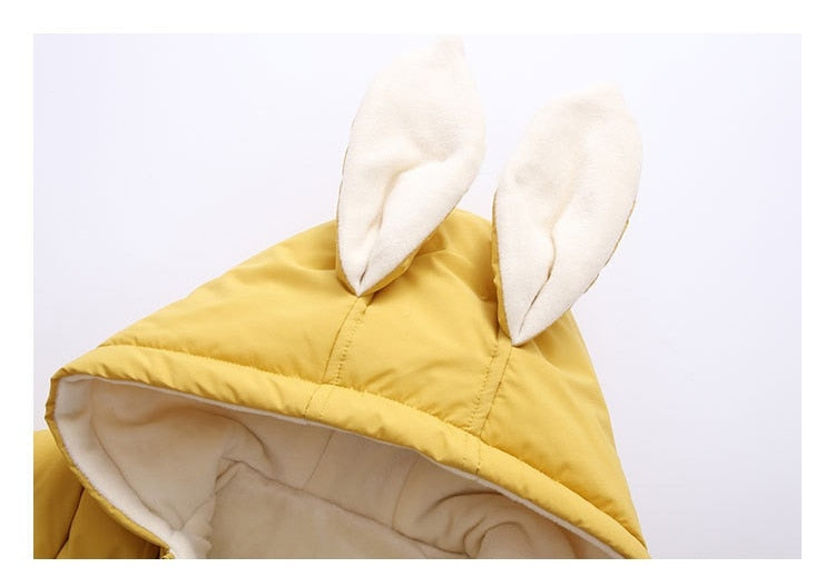 Rabbit - Soft Baby Jumpsuit - Irresistibly Cute and Comfortable