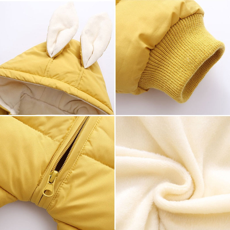 Rabbit - Soft Baby Jumpsuit - Irresistibly Cute and Comfortable