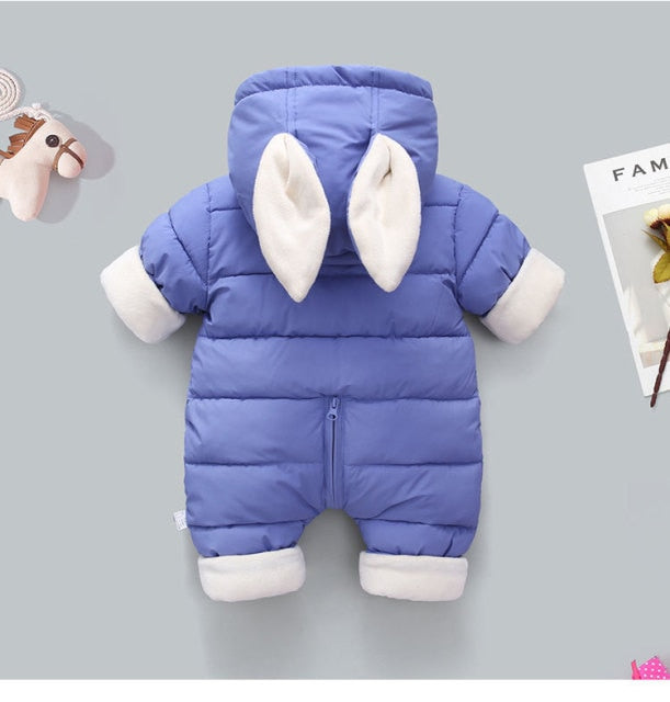 Rabbit - Soft Baby Jumpsuit - Irresistibly Cute and Comfortable