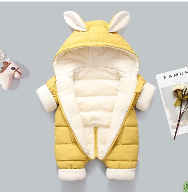Rabbit - Soft Baby Jumpsuit - Irresistibly Cute and Comfortable