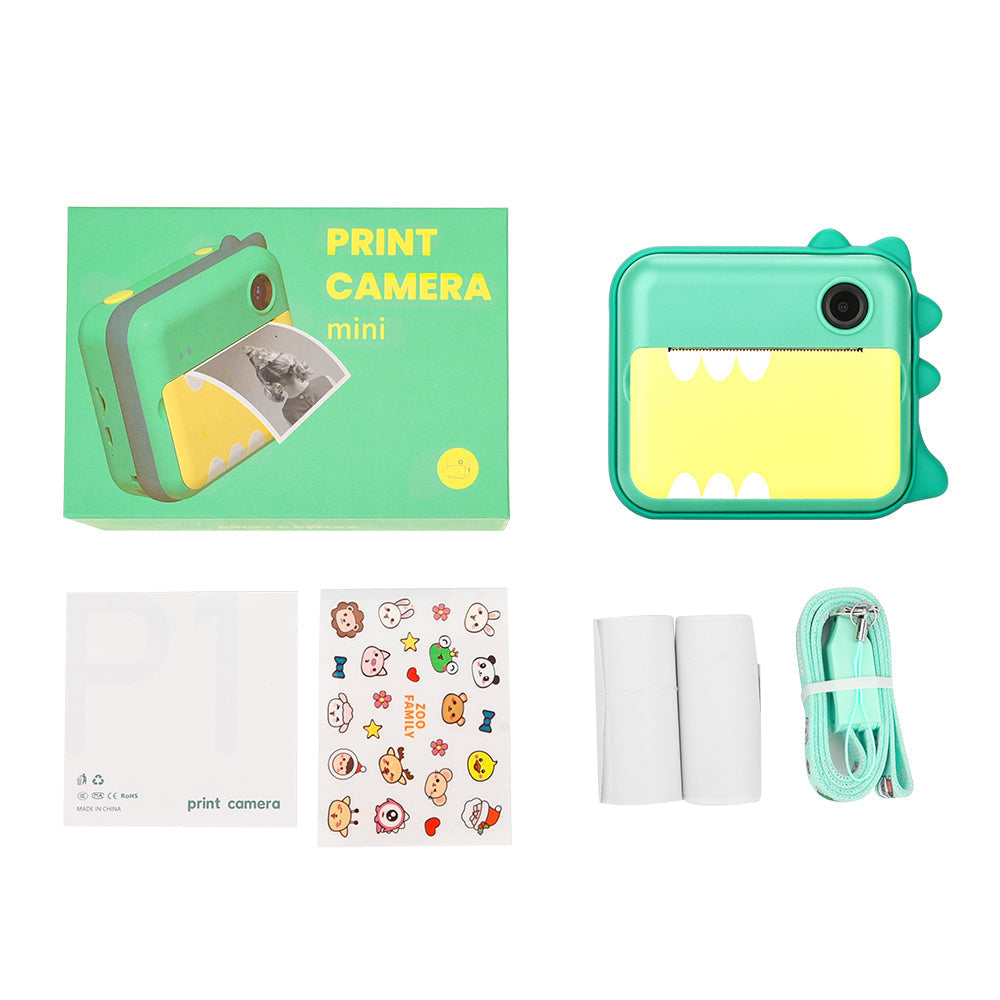 Creative Kids Instant Camera with Dual Lens – Direct Printing Fun
