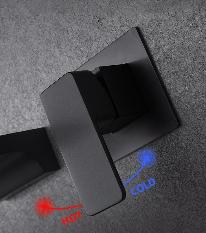 AquaSlate Wall Waterfall Tap – Modern Minimalist Design