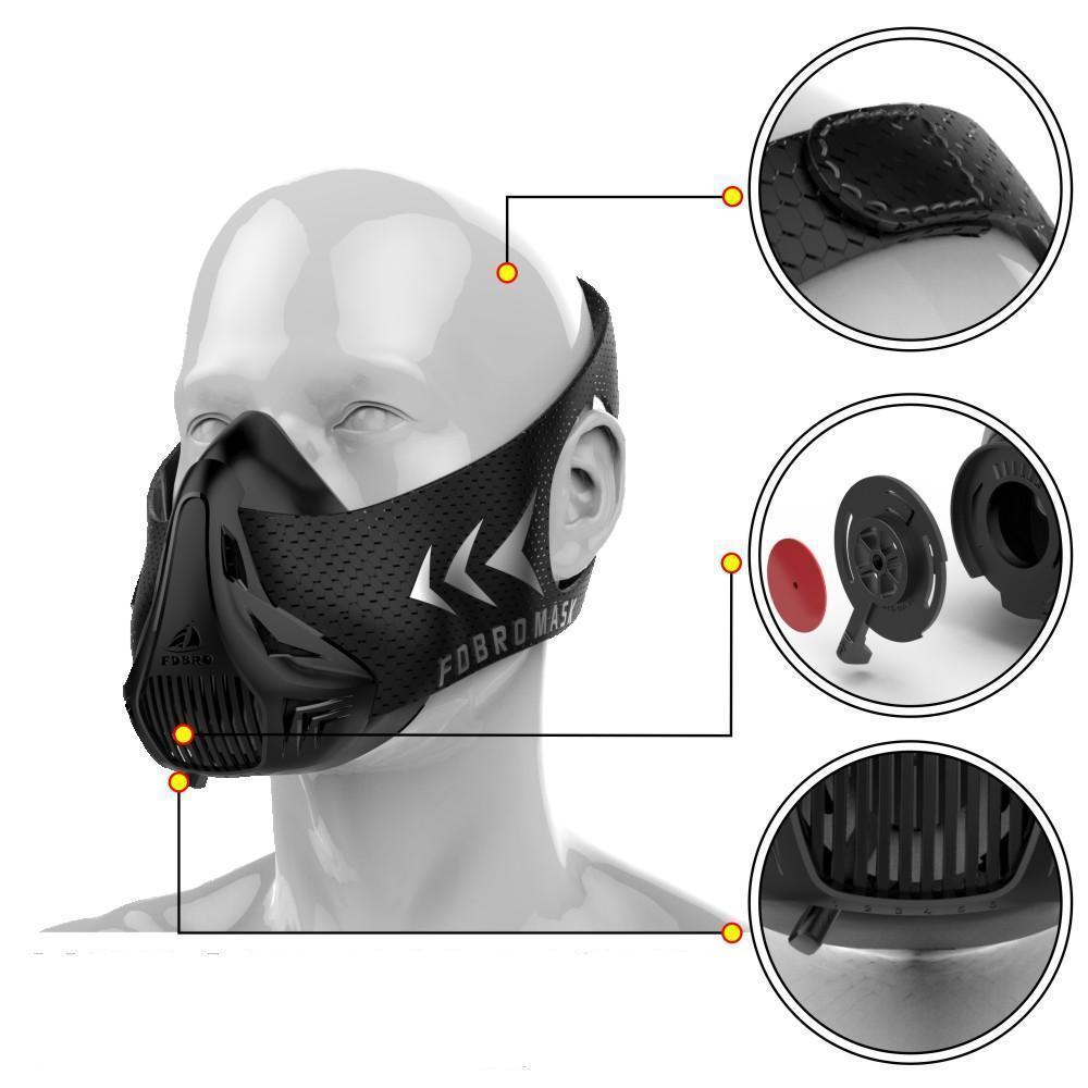 Professional Training Mask – Enhance Lung Capacity and Fitness