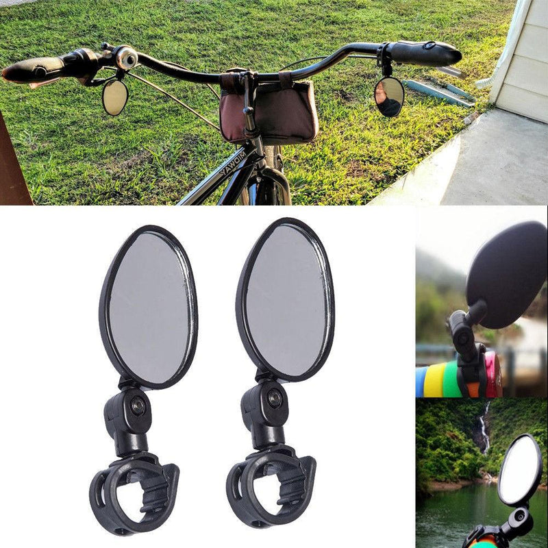 360° SafeRide Bicycle Mirror - Complete Rear View for Safe Cycling