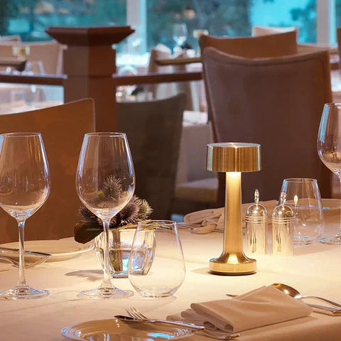 AuraLux Table Lamp – Modern, Minimalist, and Dimmable